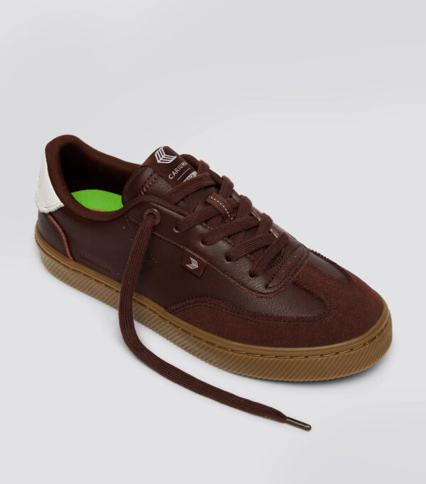 TOCA Coffee Brown Diamond Leather Brown Suede Sneaker - Image 2