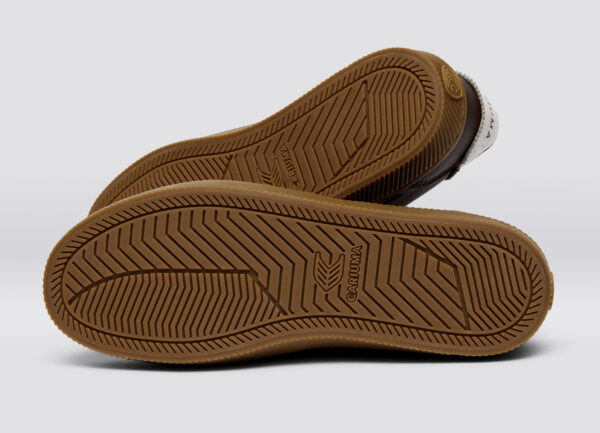 TOCA Coffee Brown Diamond Leather Brown Suede Sneaker - Image 5