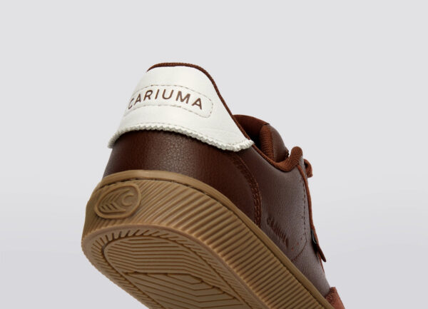 TOCA Coffee Brown Diamond Leather Brown Suede Sneaker - Image 6