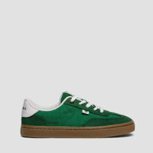 TOCA Gum Green Nylon and Suede Sneaker